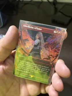 Nibelheim Aflame (Borderless) Final Fantasy Foil - Image 4