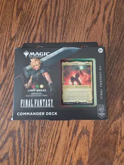 Magic The Gathering Final Fantasy Cloud Ex-Soldier Limit Break Commander Deck H1 - Image 1