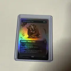 MTG Badgermole Cub (Borderless) Avatar: The Last Airbender Foil - Image 1