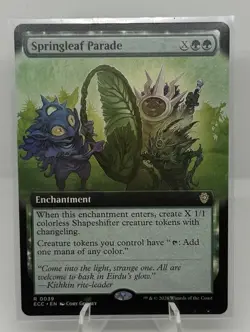 Springleaf Parade | Regular | NM | MTG | 0019 | Rare | ECC - Lorwyn Eclipsed - Image 1