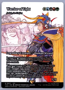 Warrior of Light - Jodah, the Unifier (Showcase) R FINAL FANTASY 17 NM - MTG - Image 1