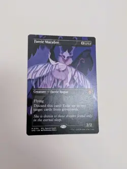 MTG - Faerie Macabre (Borderless) - Lorwyn Eclipsed NM/M Condition - Image 1