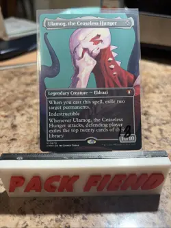 WOTC Commander Masters Ulamog Ceaseless Hunger (Borderless) (MR) NM - Image 1