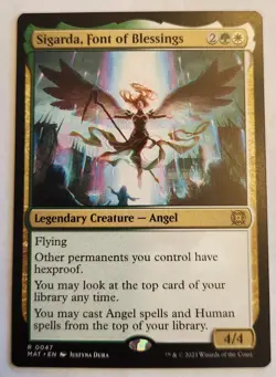 Sigarda, Font of Blessings March of the Machine: The Aftermath Regular NM+ - Image 1