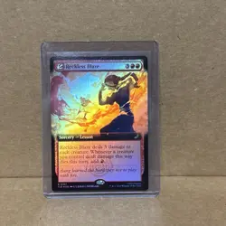 Reckless Blaze (Extended Art) Avatar: The Last Airbender: Eternal-Legal Foil - Image 1