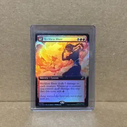 Reckless Blaze (Extended Art) Avatar: The Last Airbender: Eternal-Legal Foil - Image 2