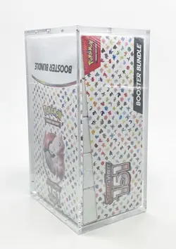 Sealed Pokemon Scarlet & Violet Mew 151 Booster Bundle Display & Acrylic Case - Image 2