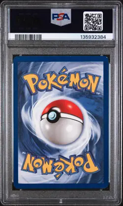 2000 POKEMON ROCKET 1ST ED #45 DARK VAPOREON PSA 7 - Image 2