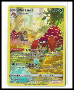 Pokemon TCG - Parasect SWSH11: Lost Origin Trainer Gallery #TG01/TG30 - NM - Image 1