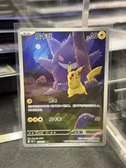 Pokemon Pikachu AR Full Art Holo 172/151 Chinese 151 Set 2025 Card - Image 1
