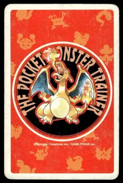 Wigglytuff 6 of Clubs Charizard Poker Deck Pokemon Japanese ~ HP - Image 2