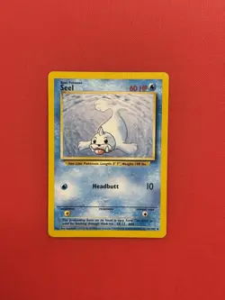 Seel 041/102 Pokemon Base Set “4th print/UK print” (MP) 1999-2000 - Image 1