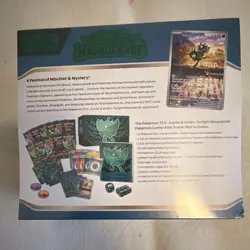 PokemonCenter Twilight Masquerade Pokemon Center Elite Trainer Box English 2024 - Image 4