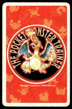 Beedrill 5 of Clubs Charizard Poker Deck Pokemon Japanese ~ HP - Image 2