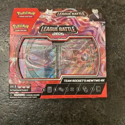 Pokemon TCG Team Rocket's Mewtwo ex League Battle Deck Sealed New - Image 1