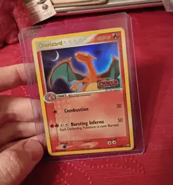 Charizard 6/108 Reverse Holo POKEMON ex power keepers, LP - Image 1