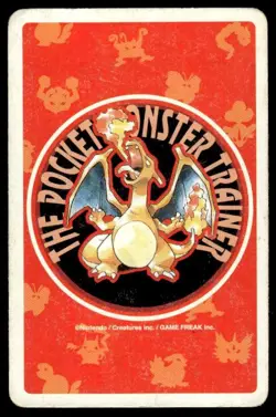 Charizard 4 of Clubs Charizard Poker Deck Pokemon Japanese ~ HP - Image 2