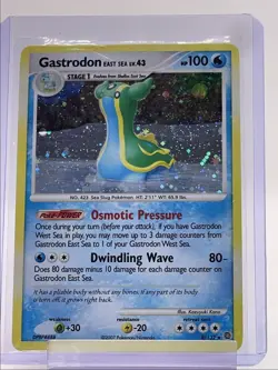 GASTRODON EAST SEA LV.43 2007 POKEMON SECRET WONDERS HOLO RARE 8/132 Q2045 - Image 1