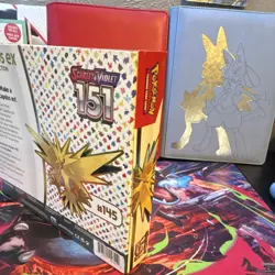 Pokemon TCG Scarlet & Violet 151 Zapdos EX Box Booster Promo Oversize English - Image 3