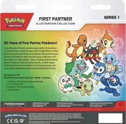 Pokemon TCG First Partner Illustration Collection Series 1 New Sealed Ships 3/20 - Image 2