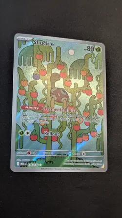 Pokemon Shuckle 136/132 Mega Evolution Illustration Rare Pack Fresh - Image 2