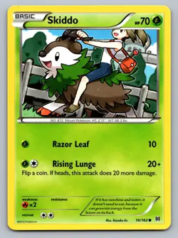 Pokemon TCG XY - BREAKthrough Skiddo 16/162 - Image 1