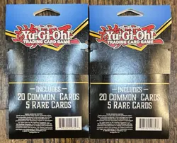 YU-GI-OH! TCG MYSTERY PACK LOT X2 (25 CARDS PER PACK/5 RARE) NEW FACTORY SEALED - Image 2