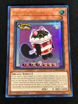 Yugioh Cupsy Yummy JUSH-EN016 1st Ultra (NM) - Image 1