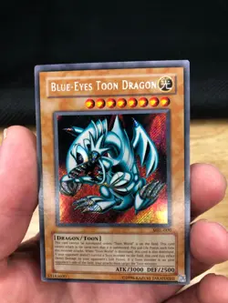Blue-Eyes Toon Dragon MRL-000 Magic Ruler Unlimited - Image 2