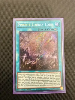 Primite Lordly Lode BLMM-EN172 Yugioh NM 1st Edition - Image 1