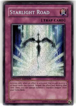 Yugioh Starlight Road DPCT-EN004 Secret Rare Limited Edition NM - Image 1