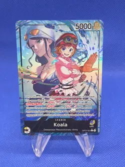 One Piece Legacy of the Master Koala OP12-081 Alternate Art Leader NM - Image 1