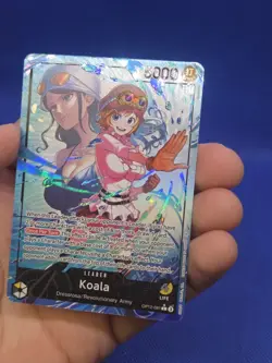 One Piece Legacy of the Master Koala OP12-081 Alternate Art Leader NM - Image 3