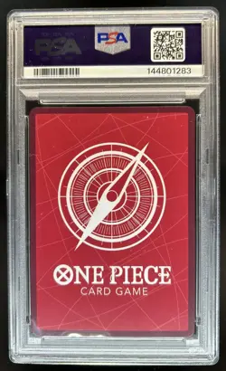 2025 One Piece X BVB Match Day Monkey D Luffy #ST13-003 PSA 10 - Image 2