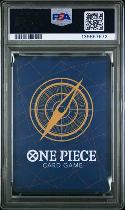 2025 ONE PIECE OP13-CARRYING ON HIS WILL ALTERNATE ART MONKEY D. LUFFY PSA 10 - Image 2