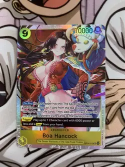 Boa Hancock OP14-112 SR The Azure Sea’s Seven Foil One Piece TCG English NM - Image 1