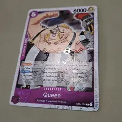 One Piece Queen ST04-005 (Jolly Roger Holo Foil) NM/M Condition English TCG CCG - Image 2
