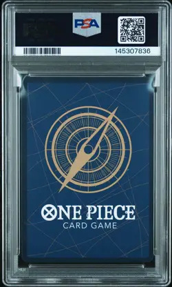 2024 ONE PIECE ULTRA DECK ST13-THE THREE BROTHERS #015 MONKEY D. LUFFY PSA 10 - Image 2