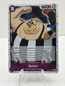 One Piece Queen ST04-005 (Jolly Roger Holo Foil) NM/M Condition English TCG CCG - Image 1