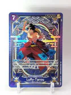 One Piece Luffy-Tarou ST18-005 SP A Fist of Divine Speed OP11 LP English - Image 1