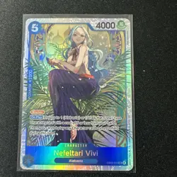 1x Bandai One Piece CCG Nefeltari Vivi SR EB03-024 Foil Blocker English - Image 4
