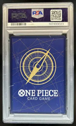 2023 One Piece Wings Of Captain Nami Treasure Rare #ST01-007 PSA 10 - Image 2