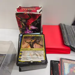 Wizards of the Coast MTG Huge Bulk Lot Cards + Case Deck Boxes Sleeves Commander - Image 3