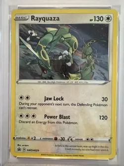 Rayquaza SWSH029 SWSH: Sword & Shield Promo Cards Holo PSA 10 - Image 2