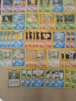 Pokemon Vintage Base Set Unlimited Bulk Lot w/ Starters (100+ Cards) - Image 2