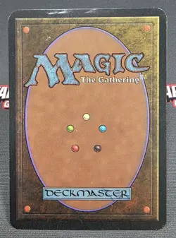 MTG Giant Growth-CLIPPED/DAMAGED -Beta Magic the Gathering Card #198 - Image 2