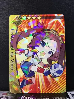 Leonardo Da Vinci Ruler Fate/Dream Striker Card FGO Grand Order - Image 1