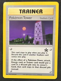 2000 Pokemon Tower Stadium Card Black Star Promo 42 LP - Image 1