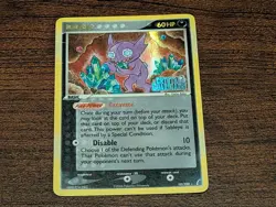 Sableye 10/100 EX Crystal Guardians Reverse Holo Stamped Pokemon Card (Wrinkles) - Image 3