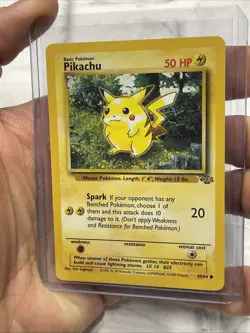 Pokemon Card Pikachu Jungle 60/64 WOTC Card Unlimited NM/MT Near Mint Pokemon - Image 2